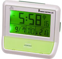 Rádiom riadený budík JVD system RB 803.4 Rádiom riadený budík JVD system RB 803.4