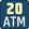 Wodoszczelność 20 ATM