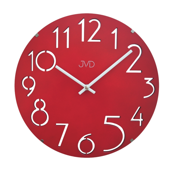 Designové dřevěné hodiny JVD HT076.1