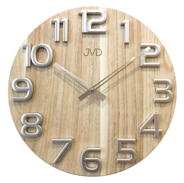Nástěnné hodiny dřevěné JVD HT97.2